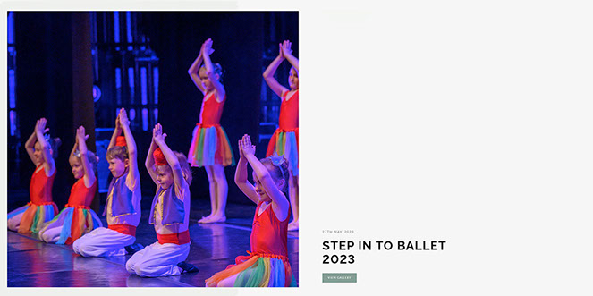The Ballet Academy Step into Ballet